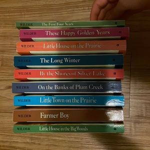 Full “Little House on the Prairie” Book set Laura Ingalls Wilder